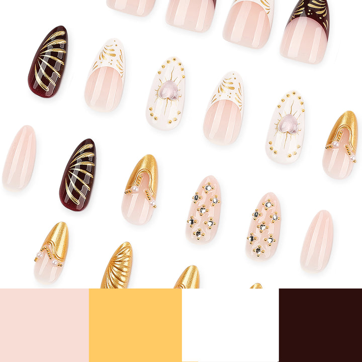 Glamorous artificial fingernails Bowlift
