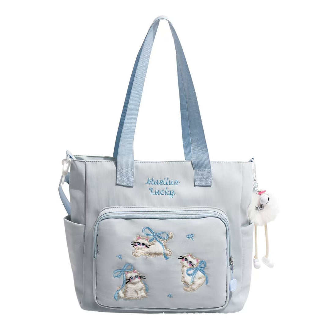 Cute Illustrated Tote Bag Bowlift