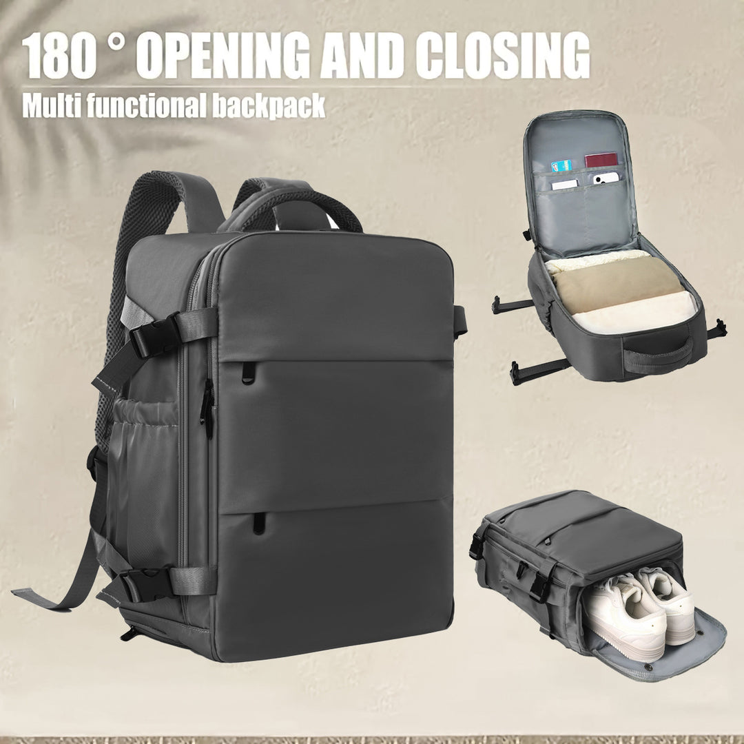 Multifunctional Laptop Backpack with Versatile Compartments Bowlift