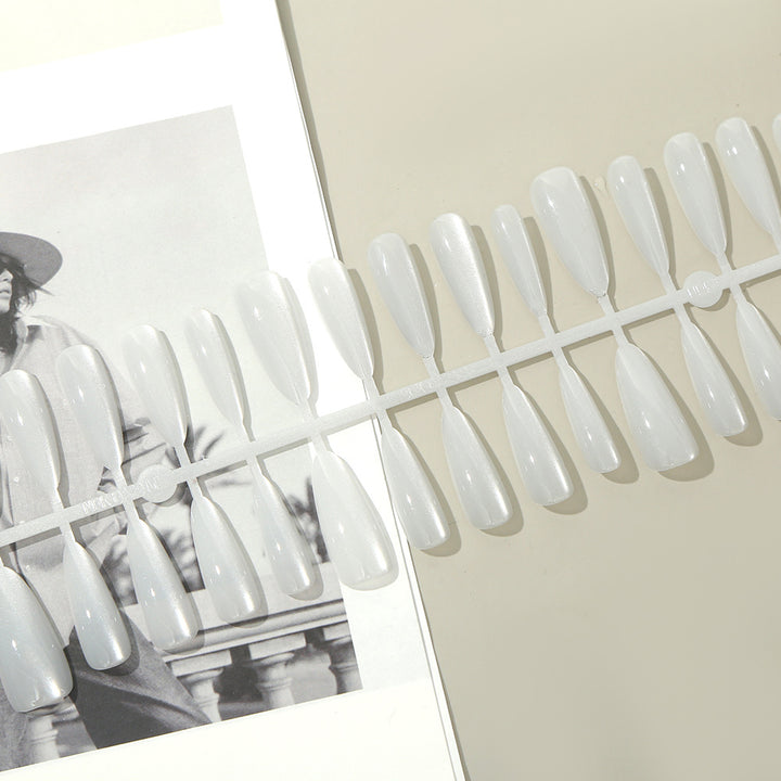 Professional Clear Press-On Nail Tips Bowlift
