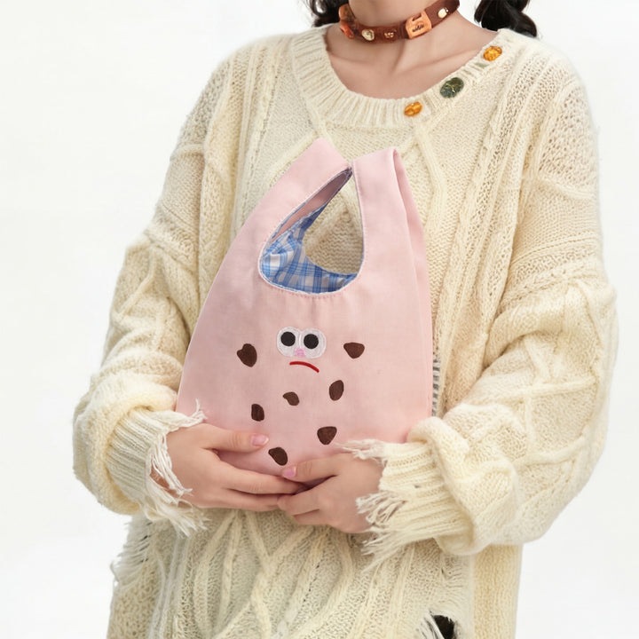 Fun Cartoon Cookie-Shaped Mini Bag Bowlift