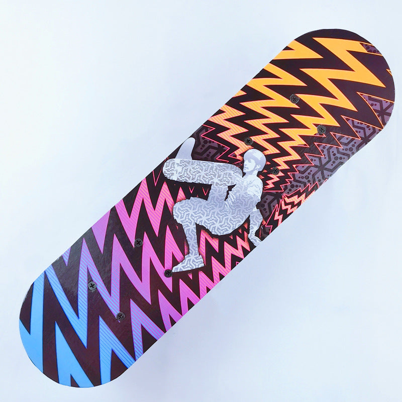 Cartoon-Themed Mini Skateboard Bowlift