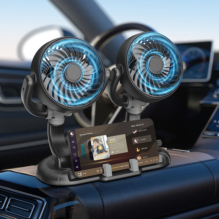 Unisex Double-Halter Table Fan Bowlift