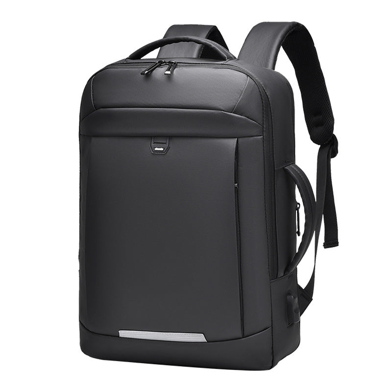 Robust Laptop Backpack with Water-Repellent Surface and Intelligent Compartment Division Bowlift