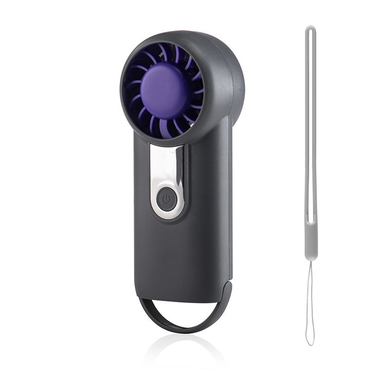 Ladies Portable Mini Fan with Handle Bowlift