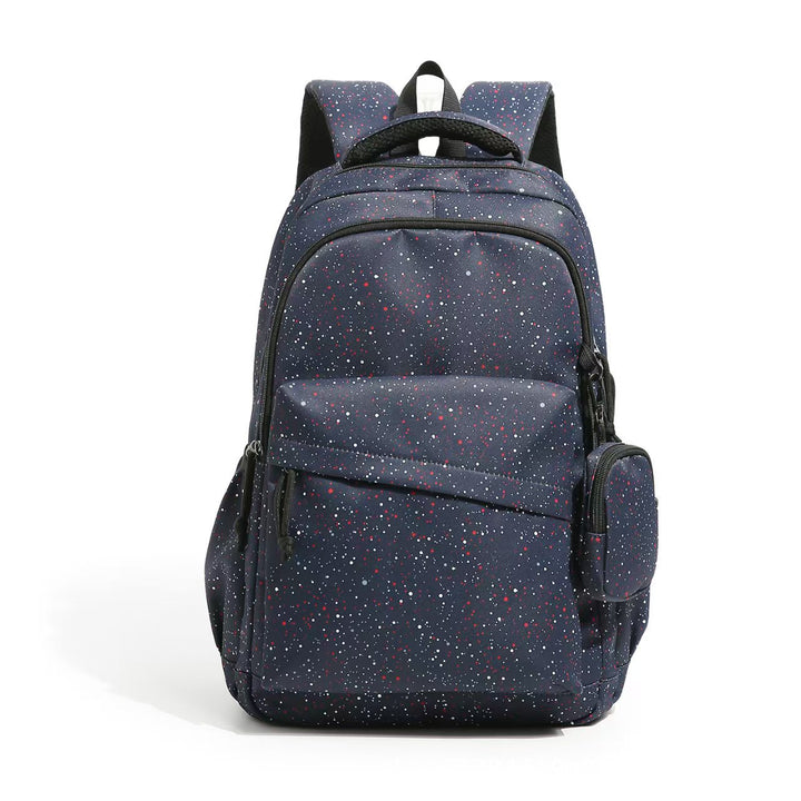 Everyday backpack with ergonomic compartment arrangement and creative motif details Bowlift