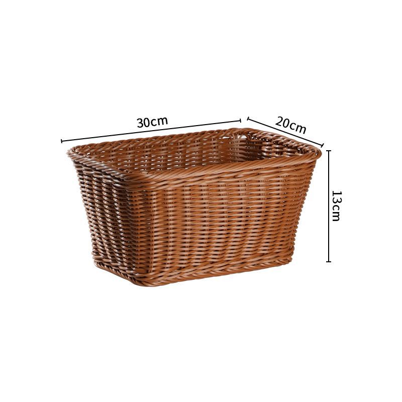 Large Rectangular Woven Storage Tray Bowlift