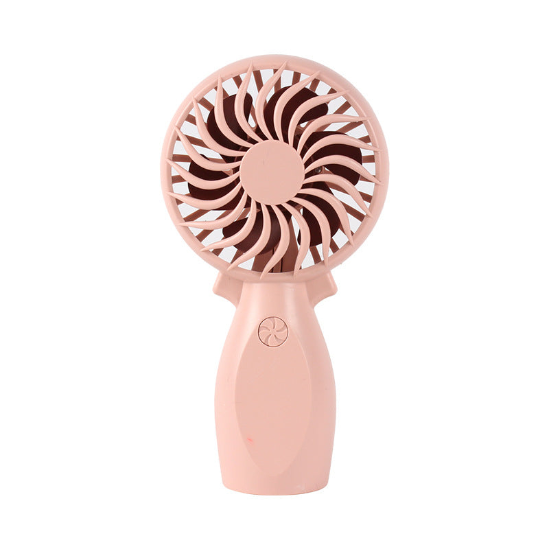 Unisex Portable Hand Fan with Ergonomic Handle and LED Function Bowlift