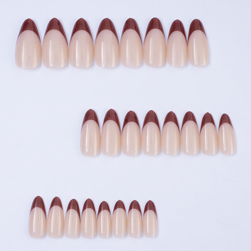 Artifical nails with elegant gradient colors Bowlift