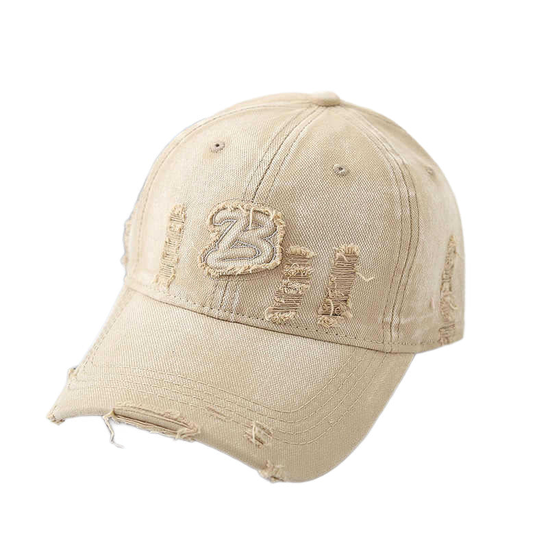 Unisex Distressed Vintage Baseball Hat Bowlift