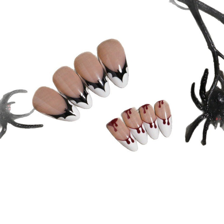 Artistic Gothic Press-On Nails Bowlift