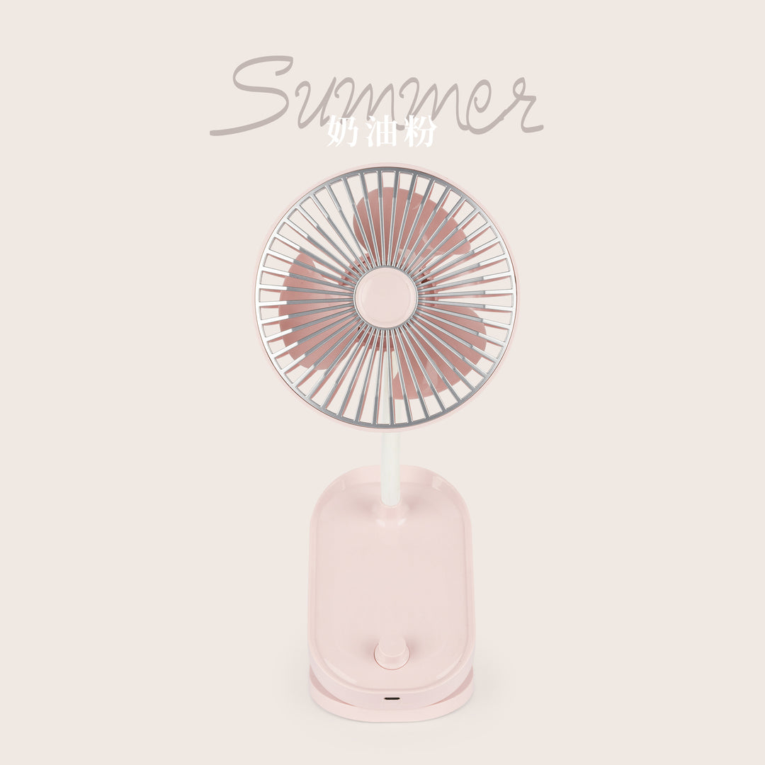 Unisex Portable Table Fan with Versatile Wind Control Bowlift