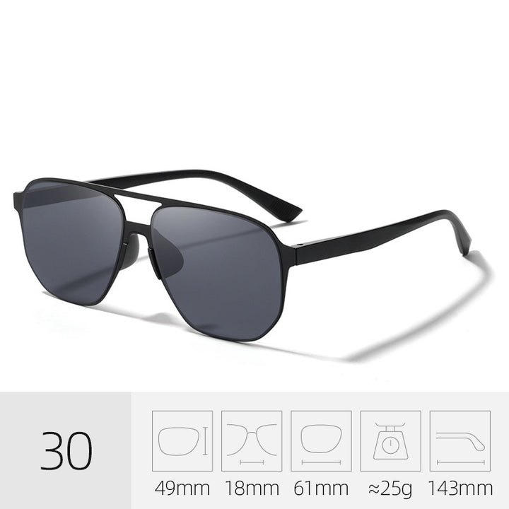 Contemporary Square Frame Sunglasses Bowlift