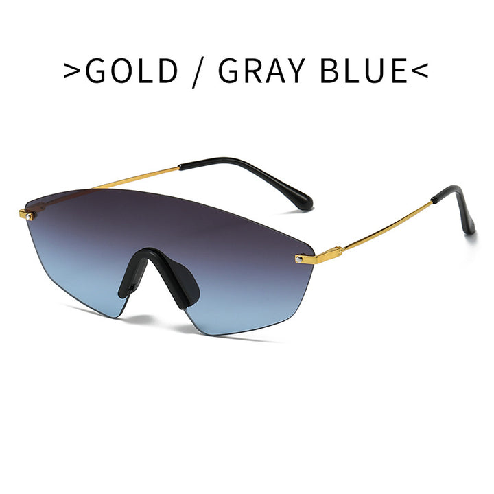 Women modern oversized sunglasses Bowlift