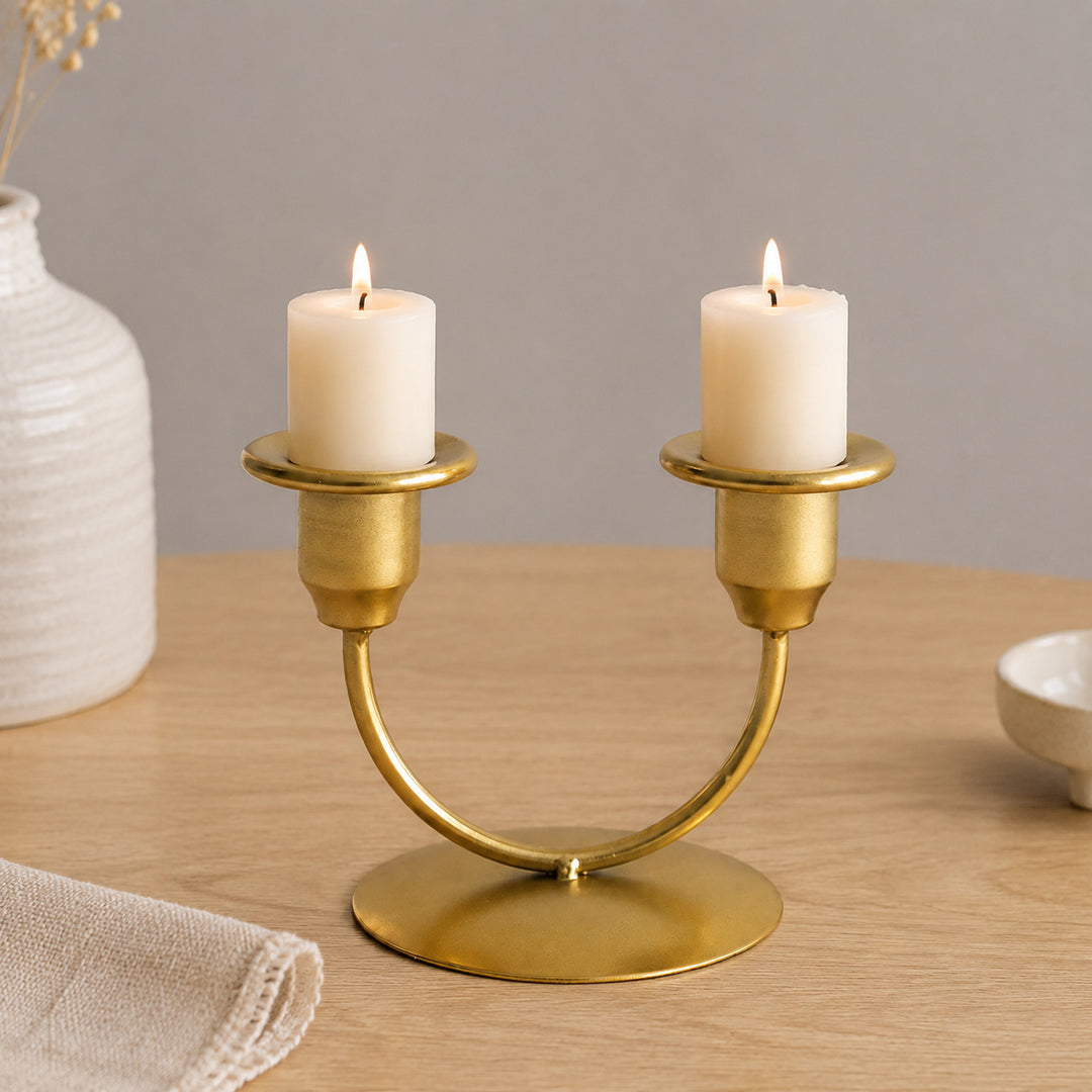 Sculptural Decorative Candle Holder