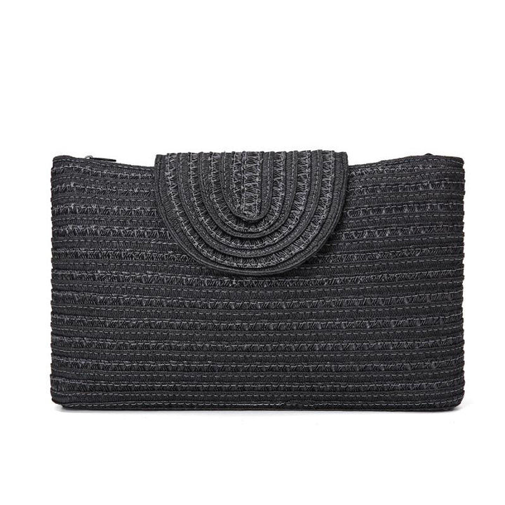 Elegant Clutch Bag with High-Quality Woven Structure Bowlift