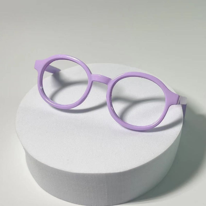 Vintage-Inspired Oval Frame Glasses Bowlift