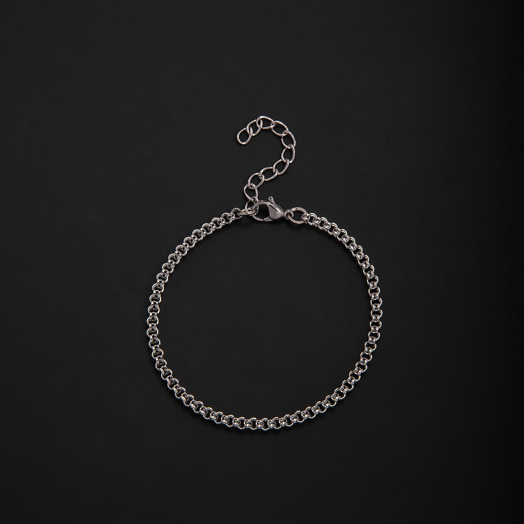 Elegant Geometric Link Bracelet Bowlift