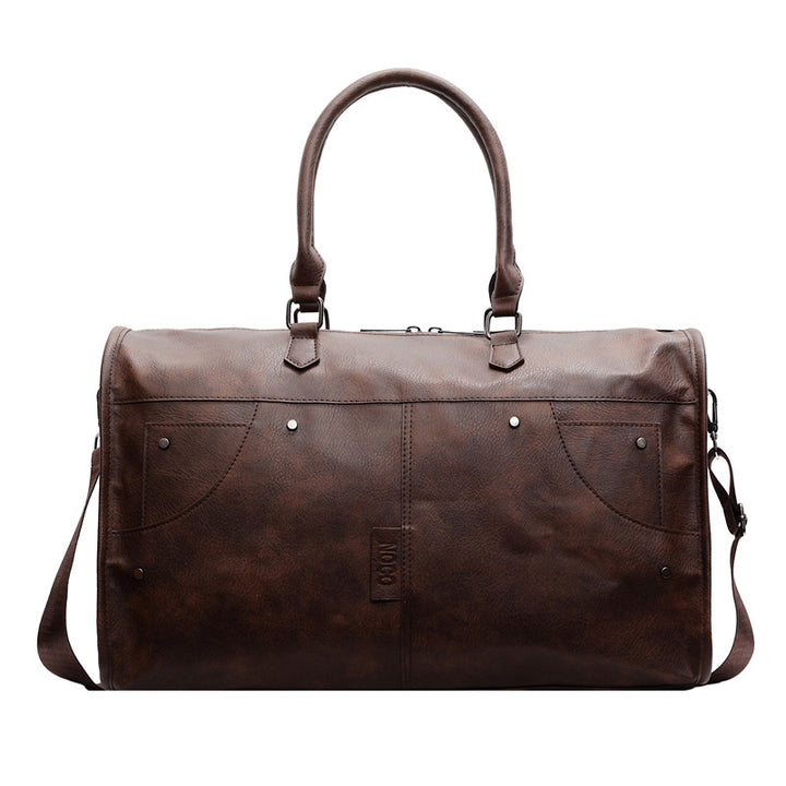 Elegant leather bag with stylish design and versatile carrying options Bowlift