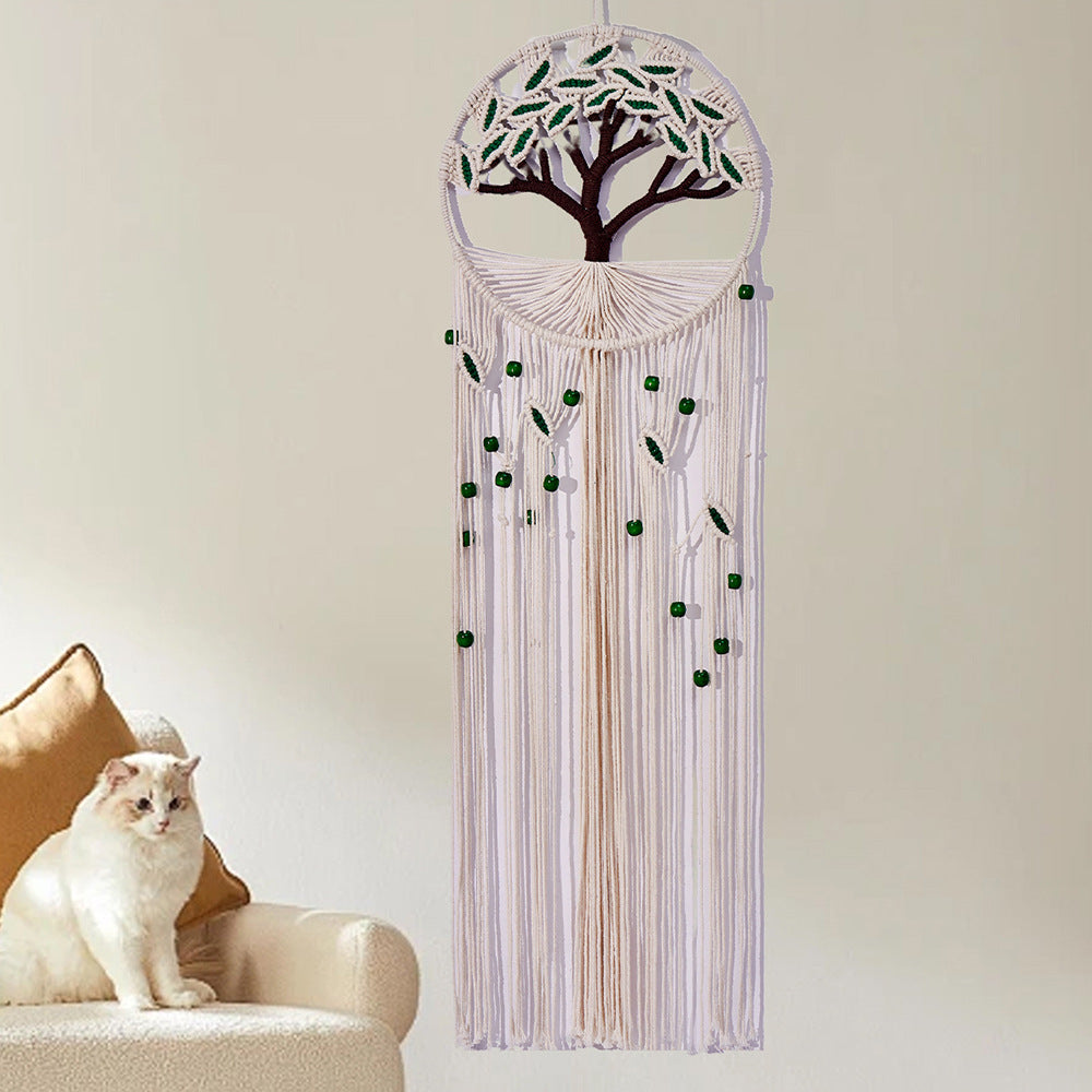 Macramé Tree of Life Wall Hanging Decor