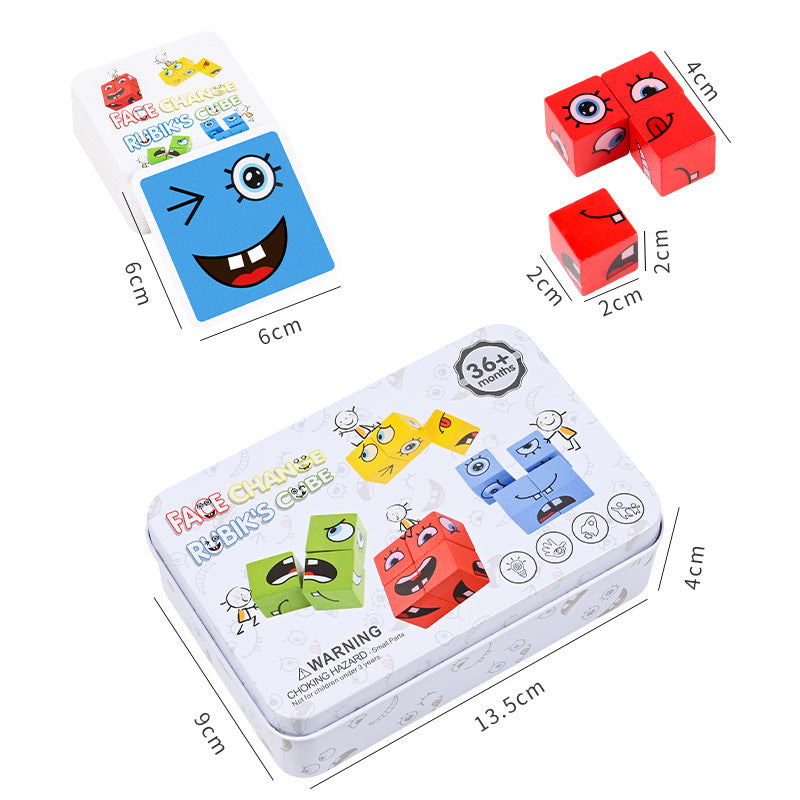 BowLift | Face Puzzle Cube Game