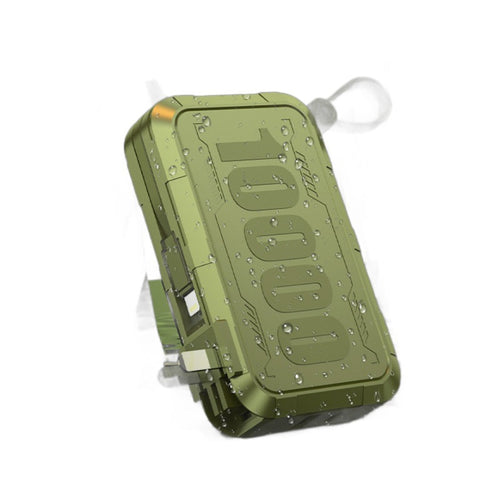Portable power bank with robust housing and integrated fast charging function Bowlift