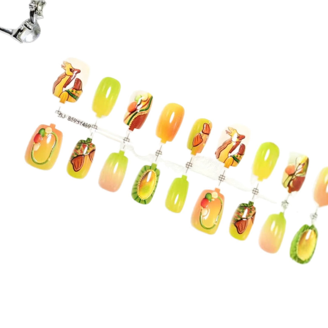 Creative Nail Art Artificial Nails Bowlift