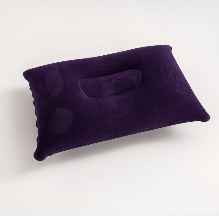 Ergonomic Inflatable Travel Pillow with Head Cradle Bowlift