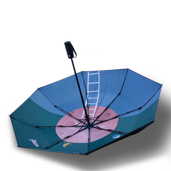 Women's Creative Graphic Umbrella Bowlift