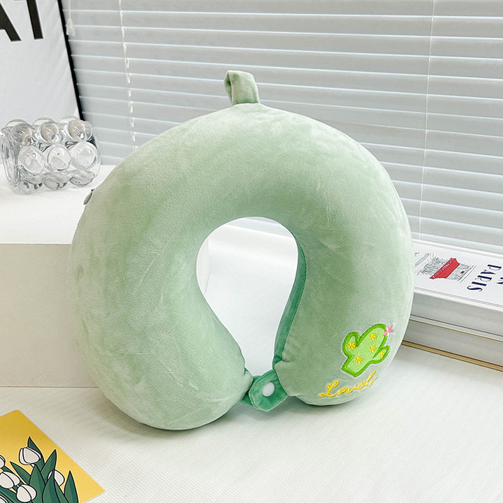 Women's Neck Pillow with Fun Design Bowlift