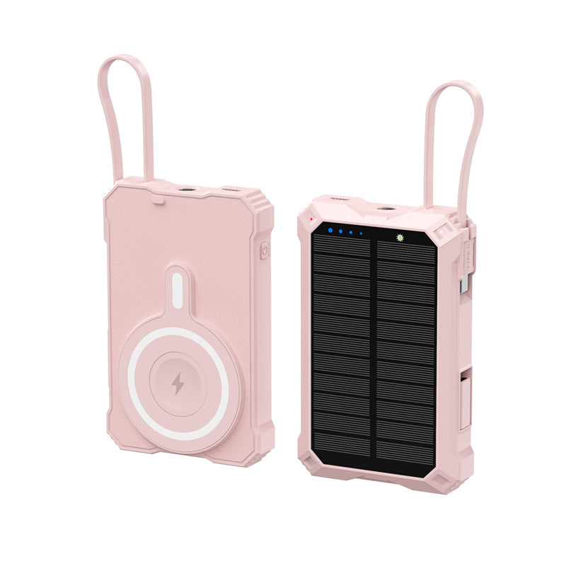 Solar Powerbank with Wireless Charging Function Bowlift