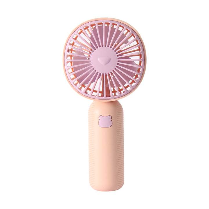 Unisex Portable Hand Fan with Ergonomic Handle and Innovative Design Bowlift