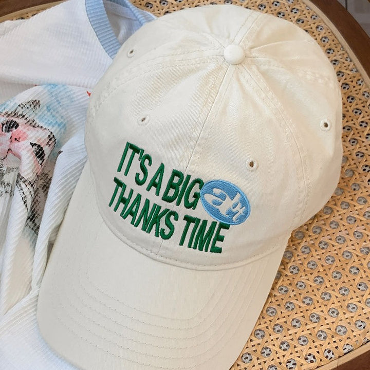 Men's Casual Graphic Adjustable Cap Bowlift