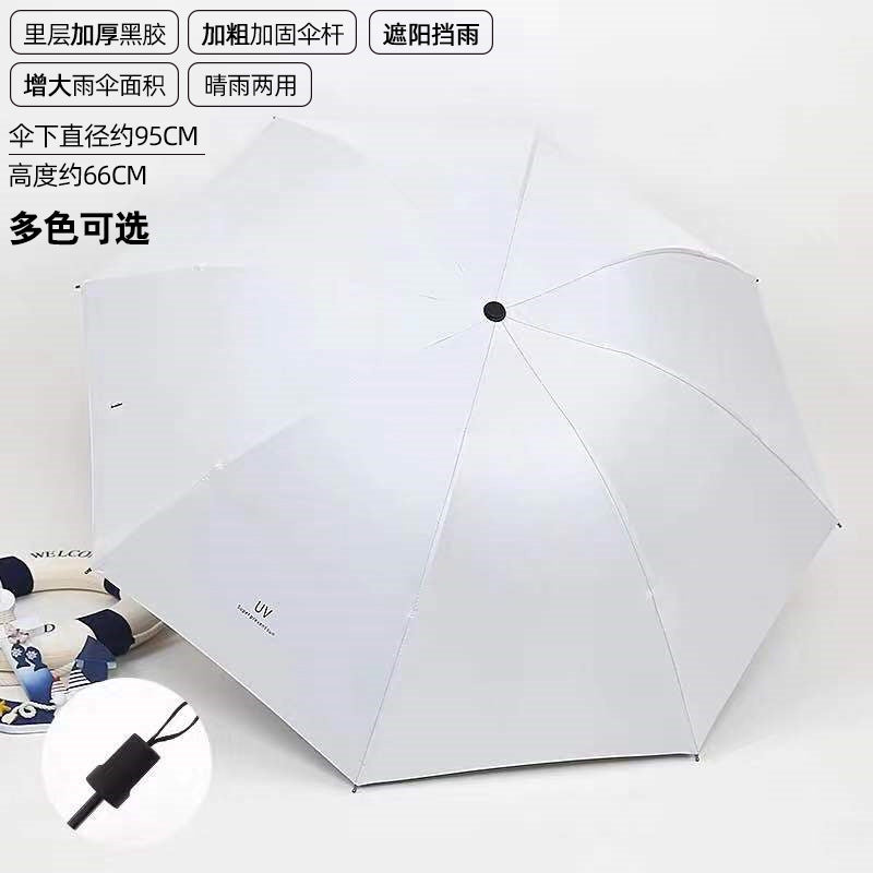 Women's Folding Umbrella with UV Protection and Sturdy Frame Bowlift