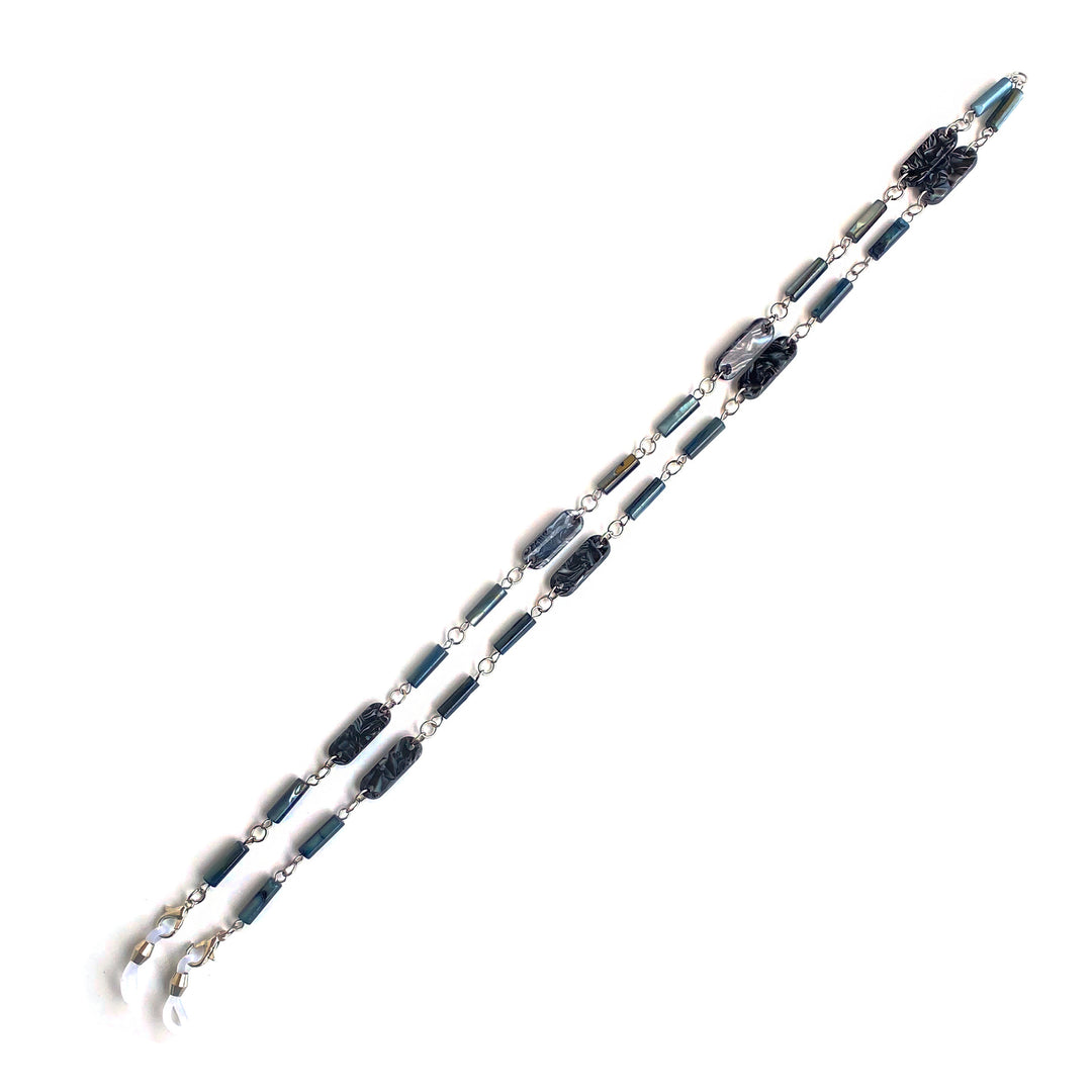 Elegant Gemstone Eyewear Chain Bowlift