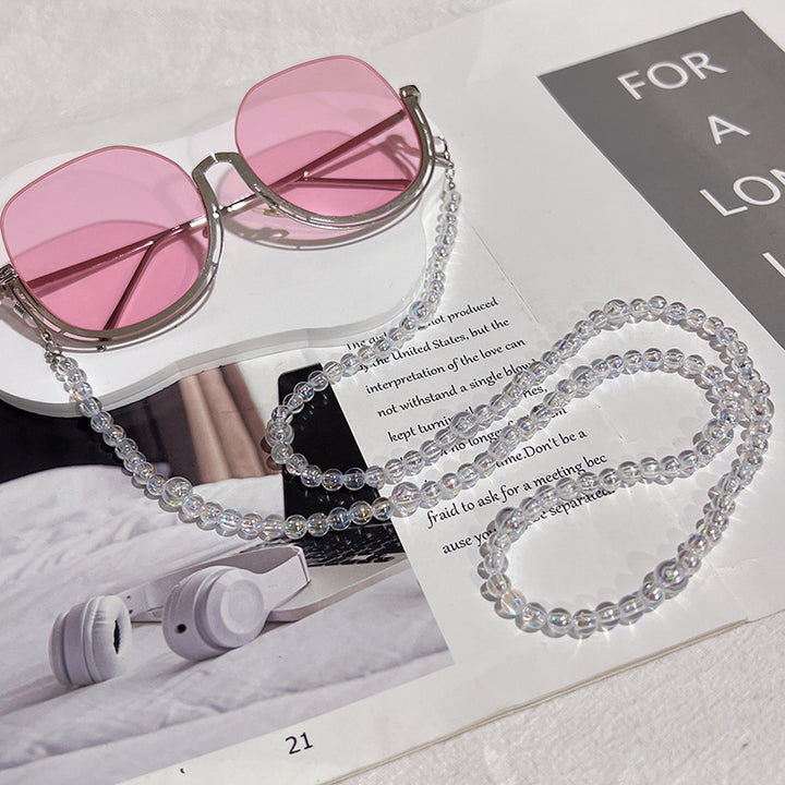 Multi-Layered Beaded Eyewear Chain Bowlift