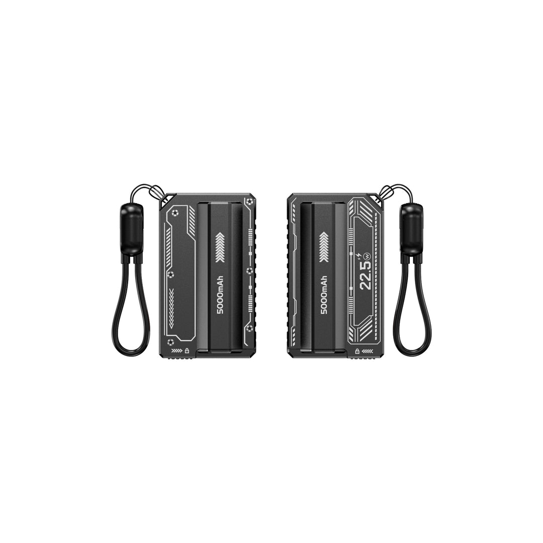 Compact Portable Power Bank with Digital Power Display Bowlift