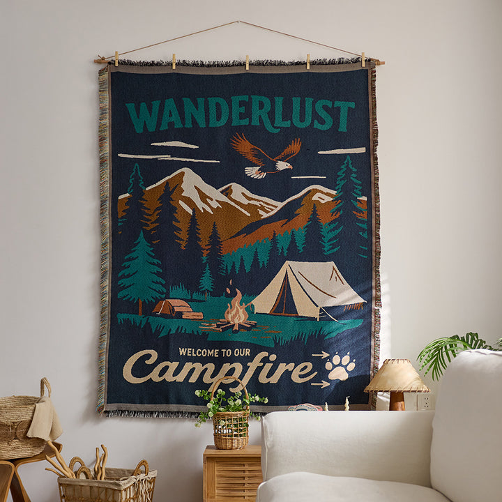 Artistic Woven Tapestry Wall Hanging