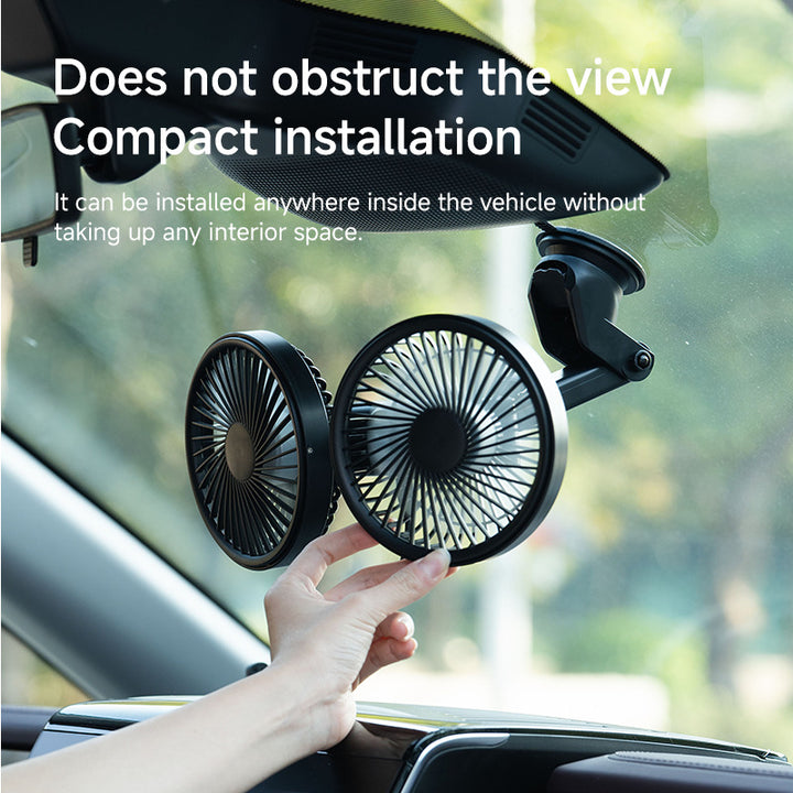 Unisex double fan with digital speed display Bowlift