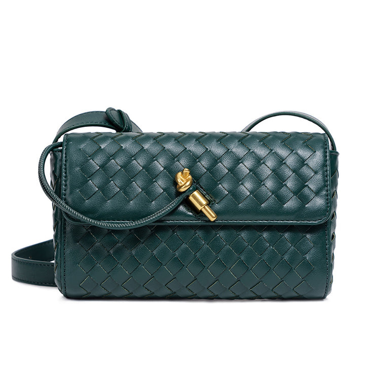 Woven Crossbody Clutch Bowlift