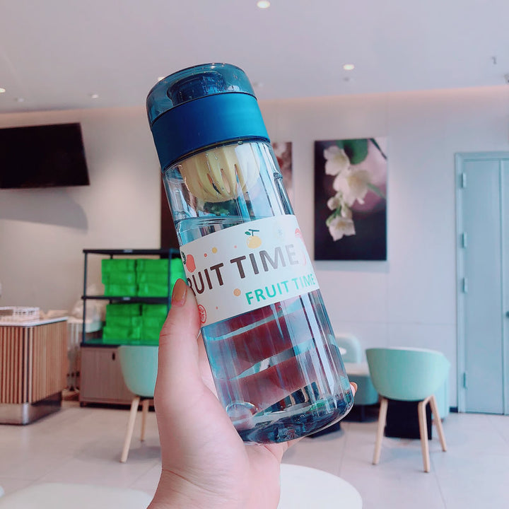 Women's reusable infuser bottle with fruity design Bowlift