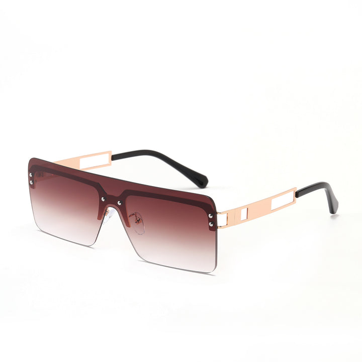 Ladies oversized sunglasses with modern geometric design Bowlift