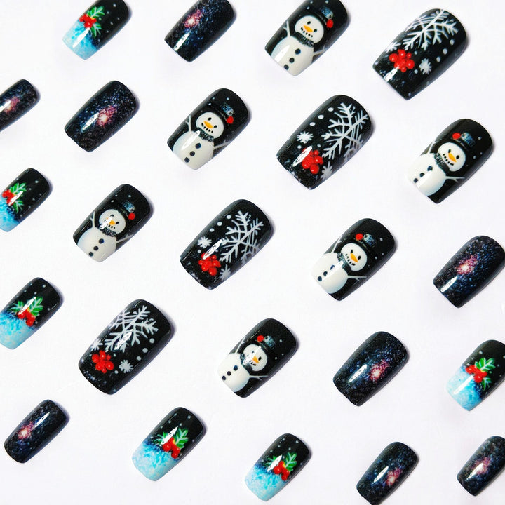 Festive Holiday Nail Art Set Bowlift