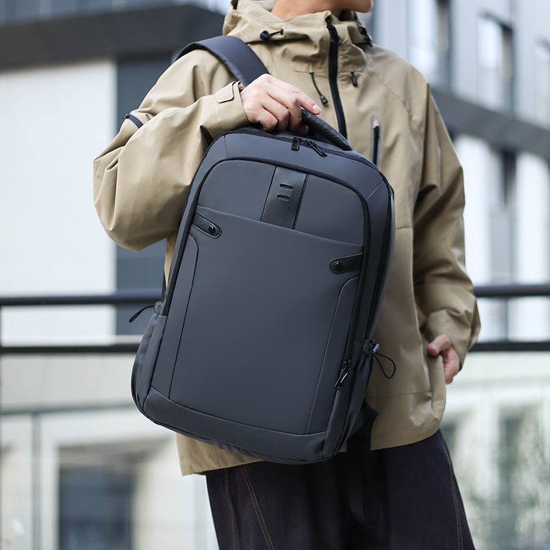 Practical business backpack with comprehensive compartment organization Bowlift
