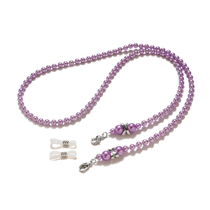 Elegant Beaded Eyewear Chain Bowlift