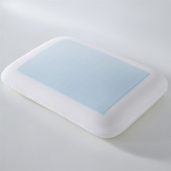 Ergonomic sleeping pillow with cooling properties Bowlift