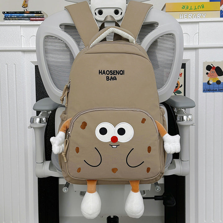 Character-Themed Plush School Backpack