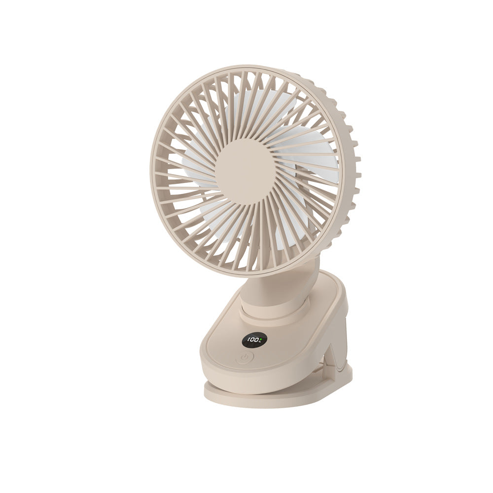 Unisex Adjustable Rechargeable Desktop Fan Bowlift