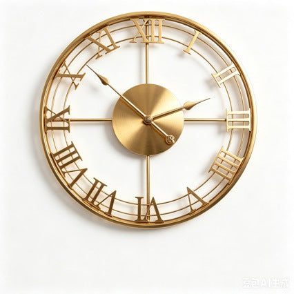 Modern Oversized Wall Clock Bowlift
