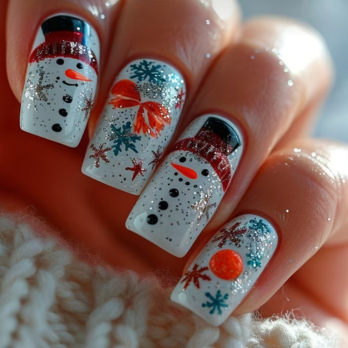 Winter Nail Art Bowlift